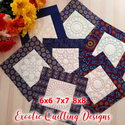 EWV195 - Exotic Quilting Designs