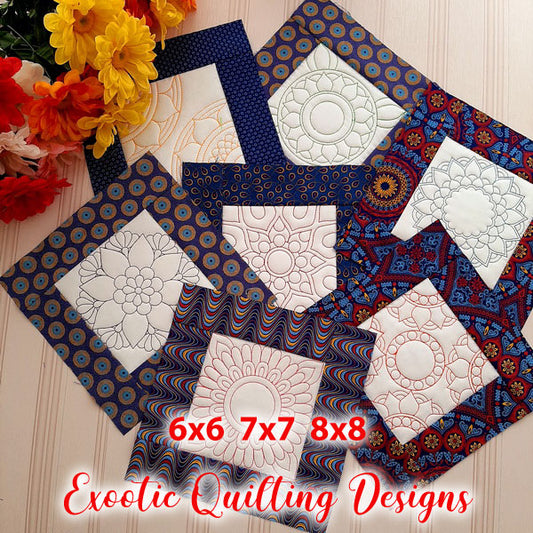 EWV195 - Exotic Quilting Designs