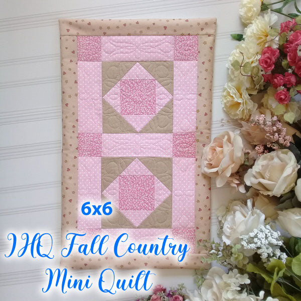 EWV199  Fall Country Mini Quilt