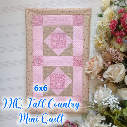 EWV199  Fall Country Mini Quilt