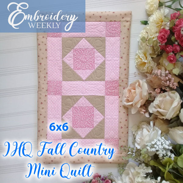 EWV199  Fall Country Mini Quilt