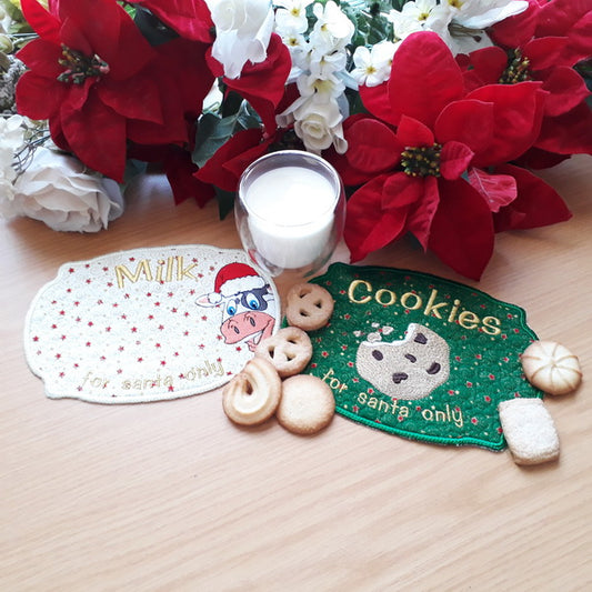 EWV205 - Santa’s Crumb Catcher and Milk Rug