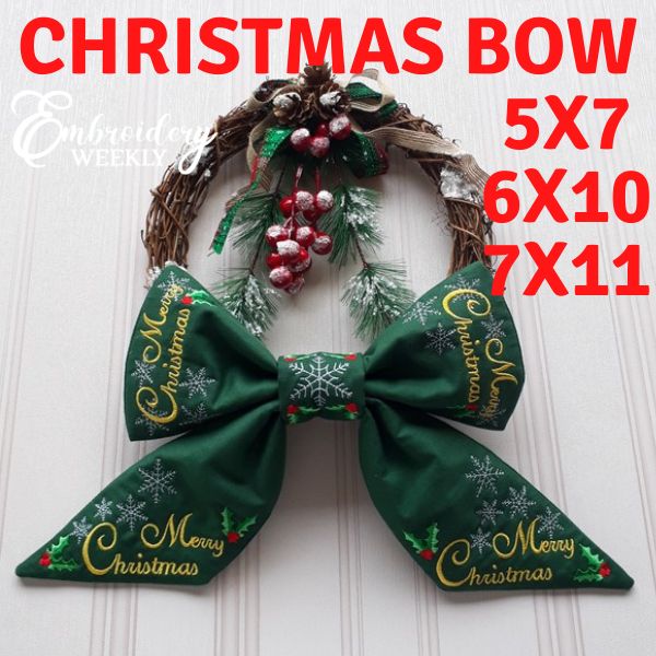 EWV220  Christmas Bows