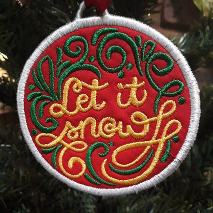 EWV249  Quilted Christmas Ornaments ITH
