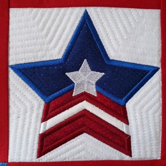 EWV280  Stars of Freedom Quilt Blocks