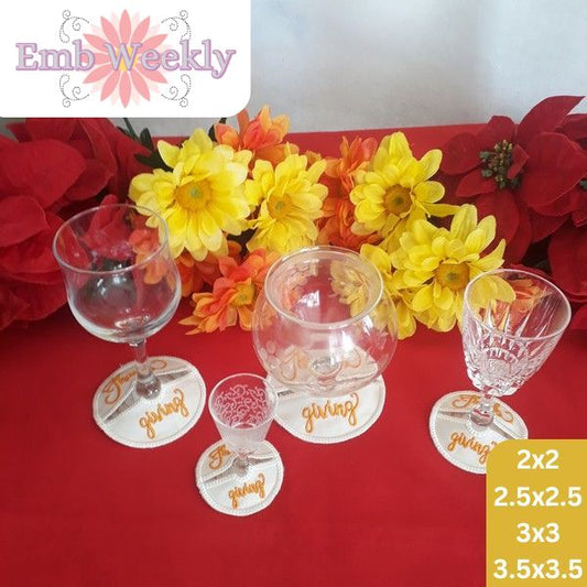 EWV286  ITH Wine Glass Shoes