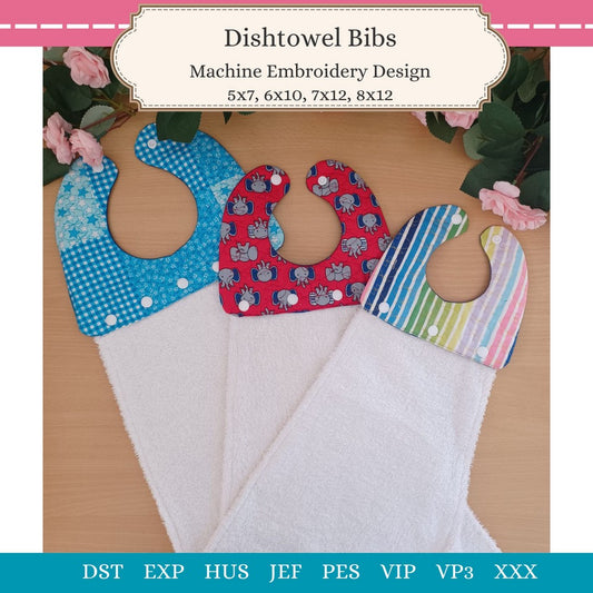 EWV314  Dish Towel Bibs