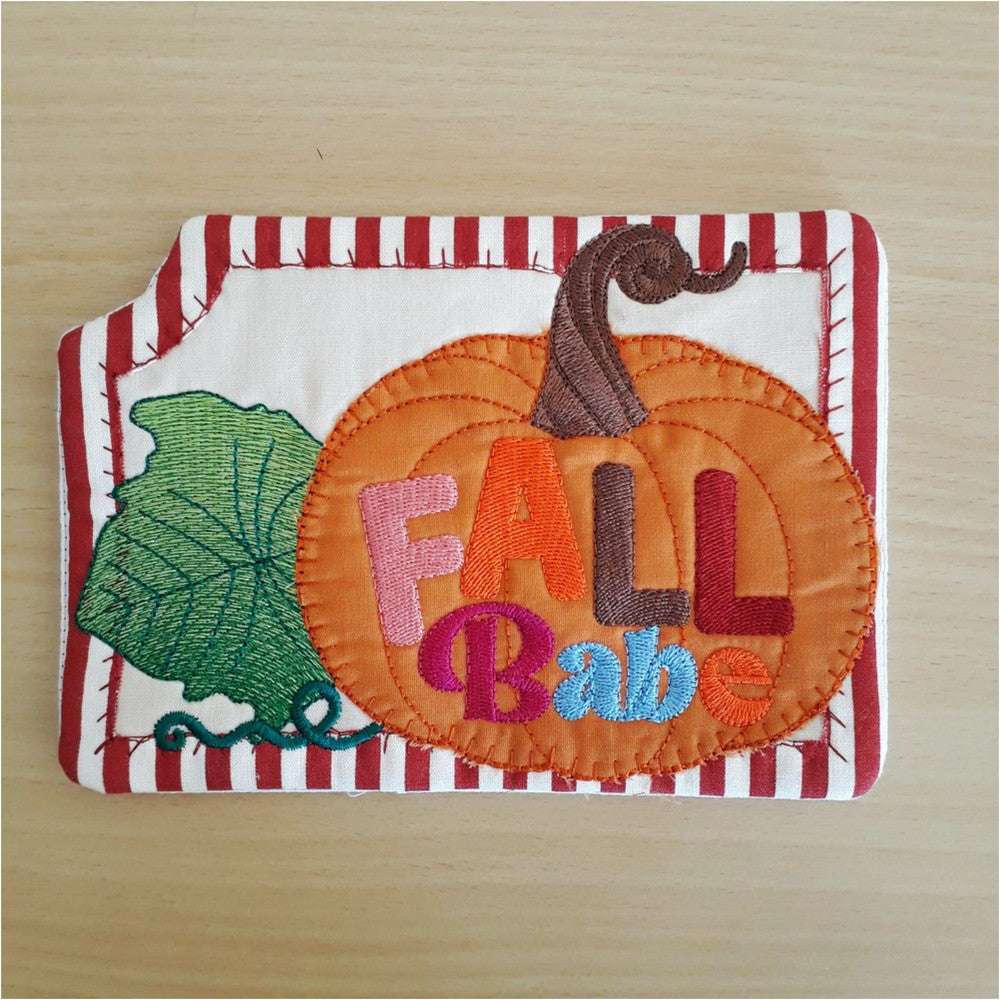 EWV326 - ITH Fall Mug Rugs & Placemats