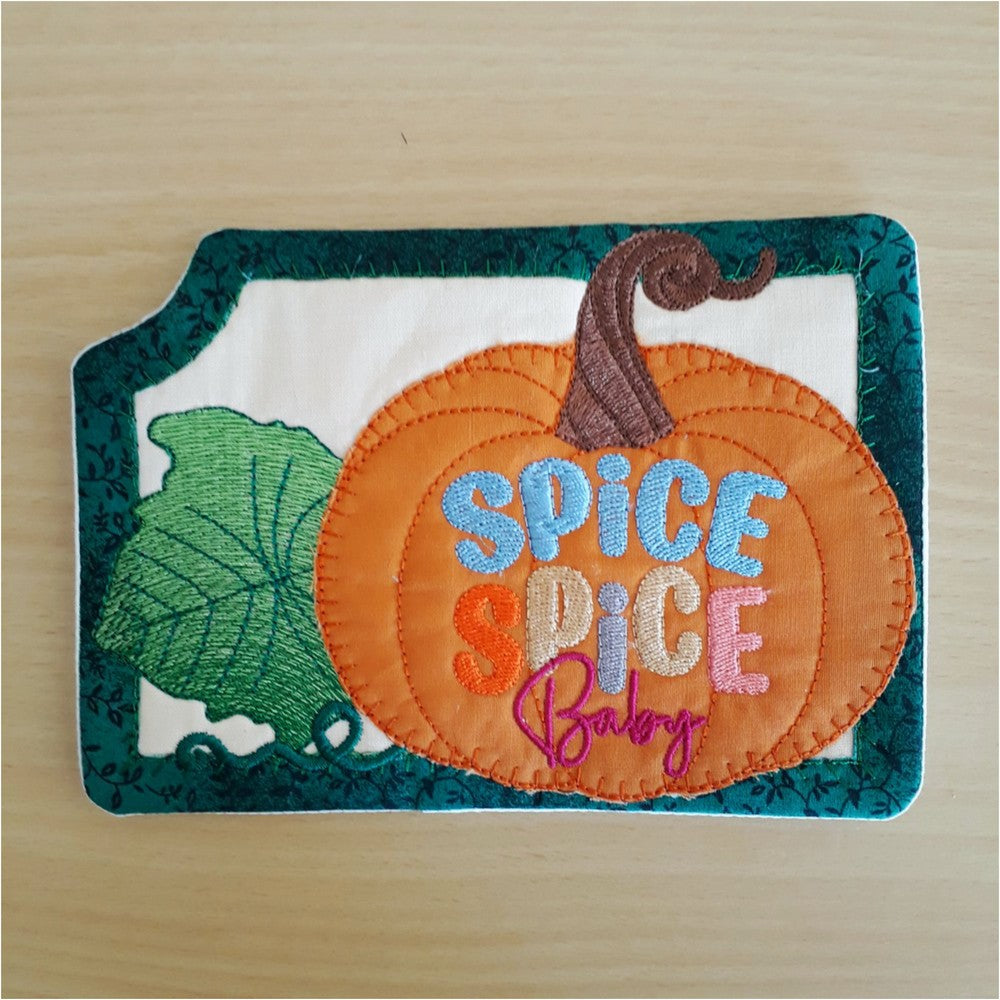 EWV326 - ITH Fall Mug Rugs & Placemats