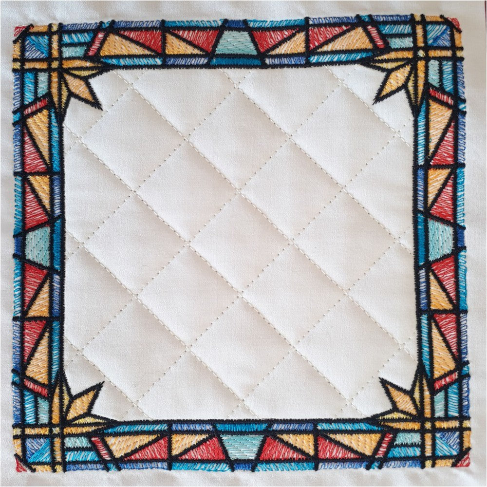 EWV327 - Stained Glass Quilt Blocks