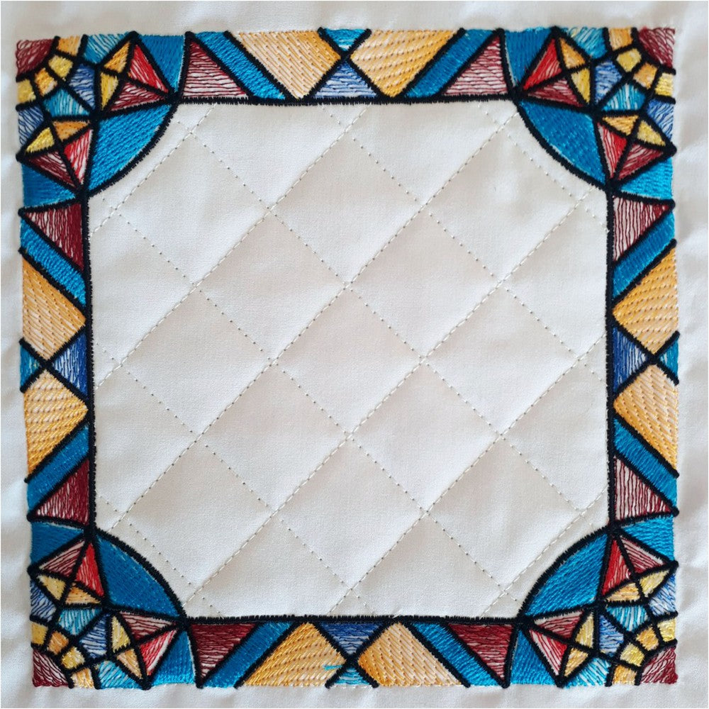 EWV327 - Stained Glass Quilt Blocks