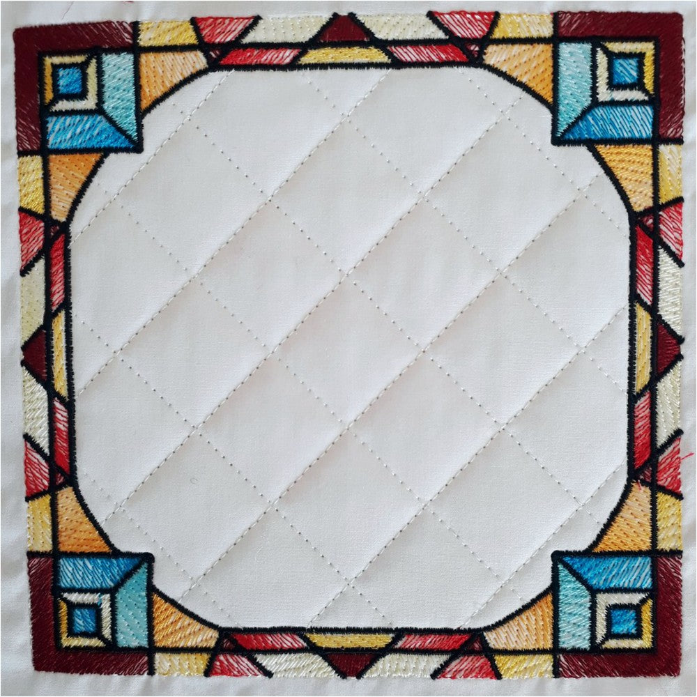 EWV327 - Stained Glass Quilt Blocks