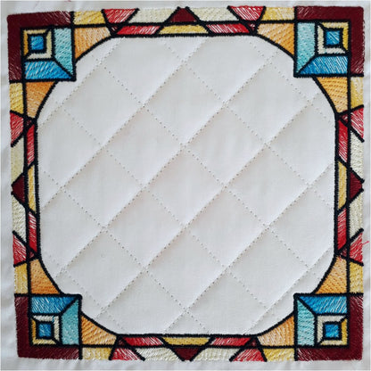 EWV327 - Stained Glass Quilt Blocks