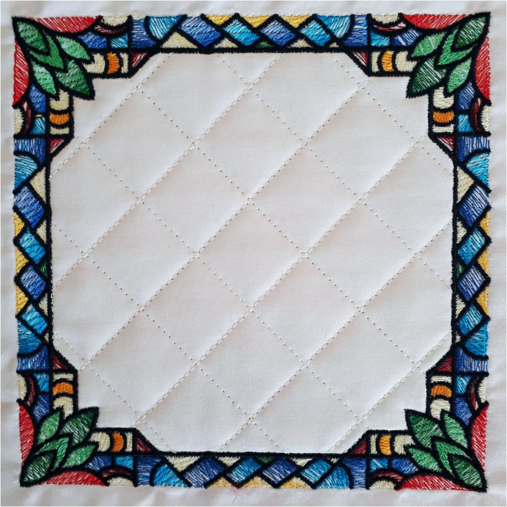 EWV327 - Stained Glass Quilt Blocks
