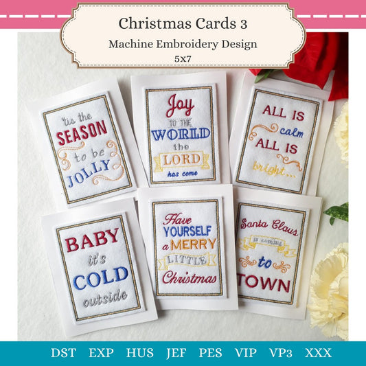 EWV334 - Christmas Cards 3