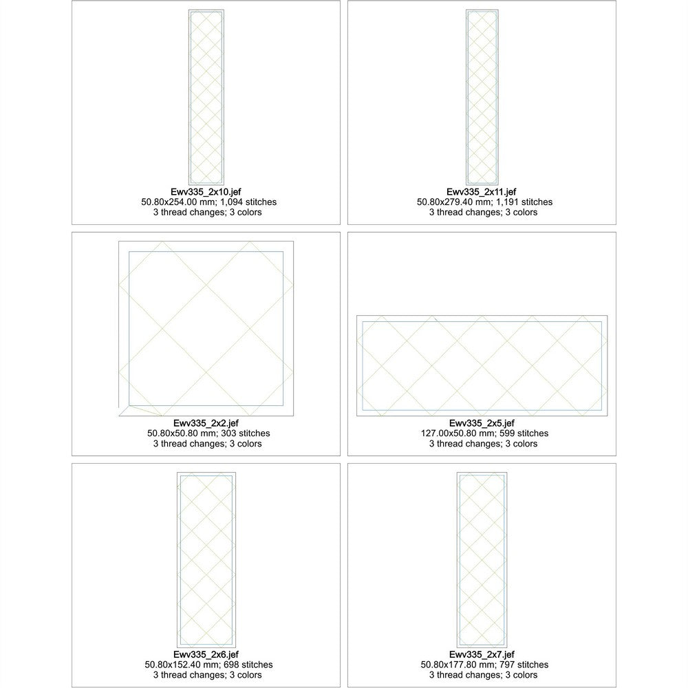 EWV335 - Diamond Sashing