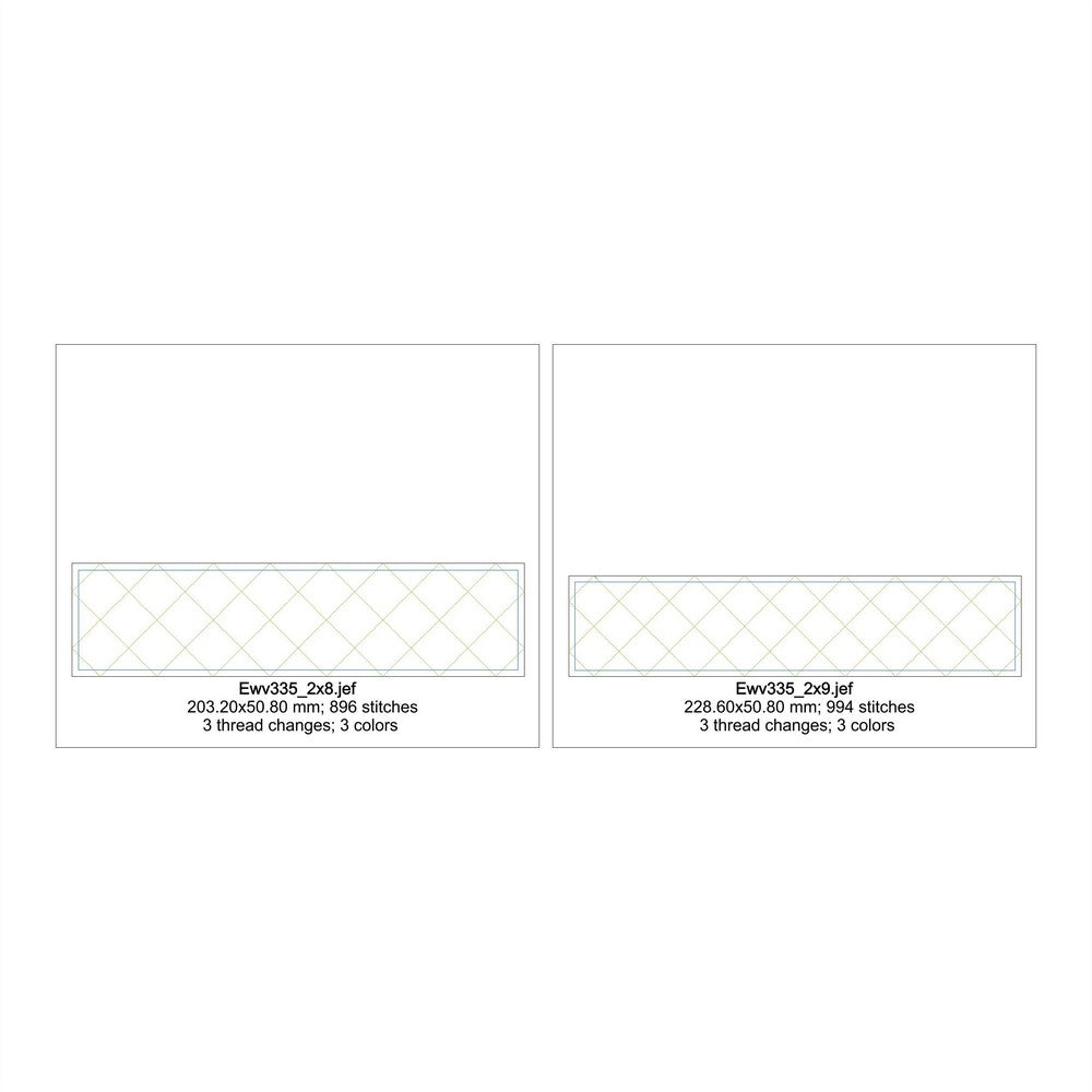 EWV335 - Diamond Sashing