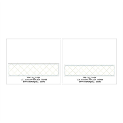 EWV335 - Diamond Sashing