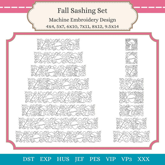EWV336 - Fall Sashing Set