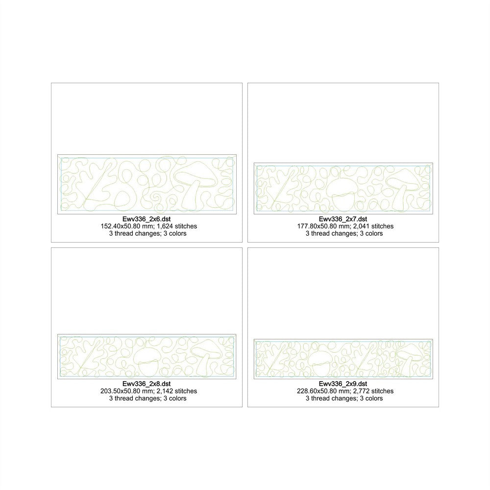EWV336 - Fall Sashing Set