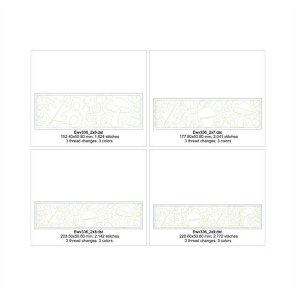 EWV336 - Fall Sashing Set