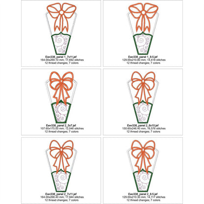 EWV338 - Bow Table Topper