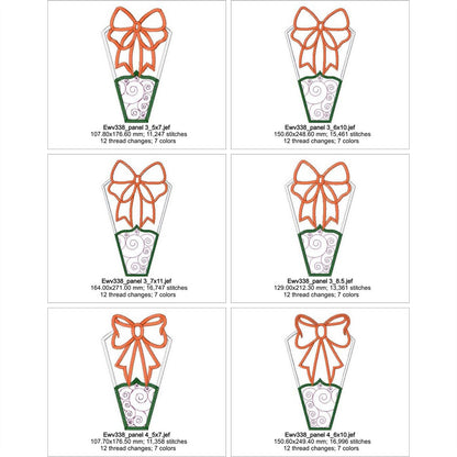 EWV338 - Bow Table Topper