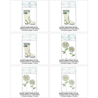 EWV347 - Spring Table Mat