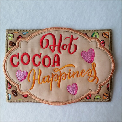 EWV348 - Cocoa Mug Rugs
