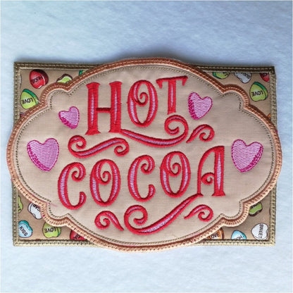 EWV348 - Cocoa Mug Rugs