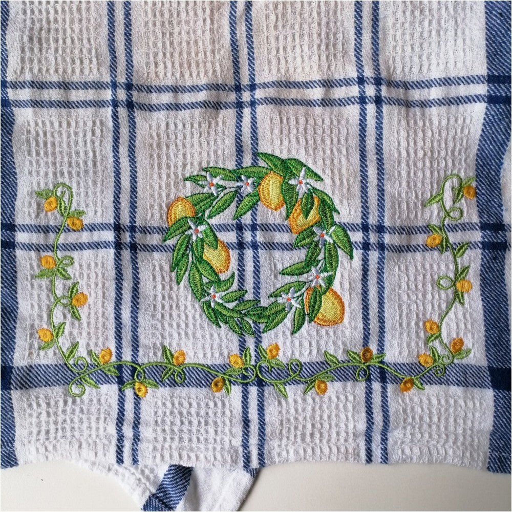 EWV349 - Lemon Towel Topper