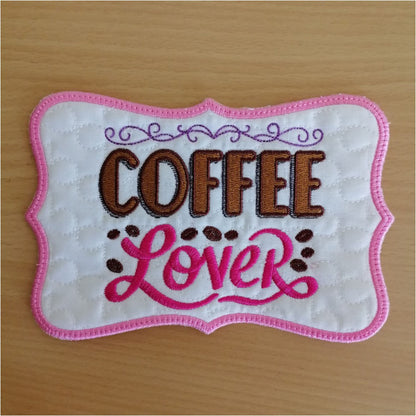 EWV350 - Valentines Coffee Mug Rug