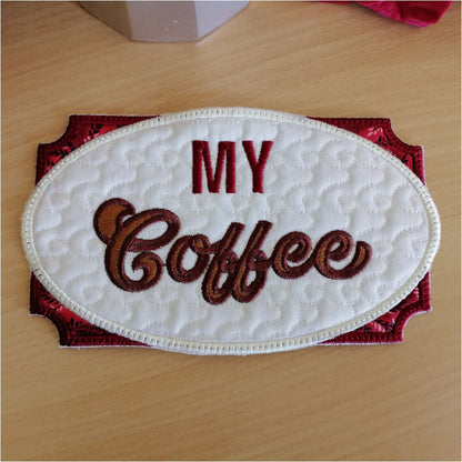 EWV351 - Coffee Shop Mug Rugs 1