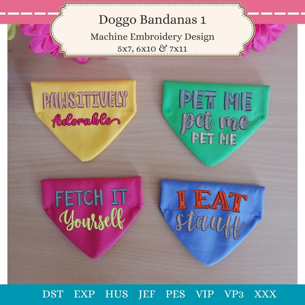 EWV354 - ITH Doggo Bandanas 1
