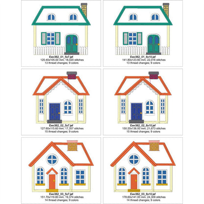 EWV362 - Cottage Lane Applique