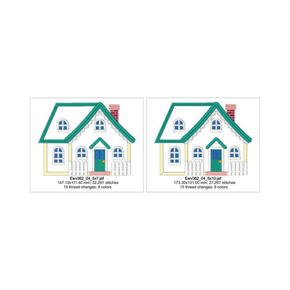 EWV362 - Cottage Lane Applique