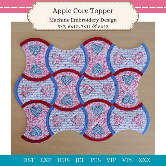 EWV368 - ITH Apple Core topper