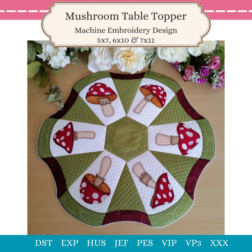 EWV369 - Mushroom Table Topper