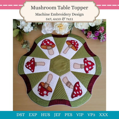 EWV369 - Mushroom Table Topper