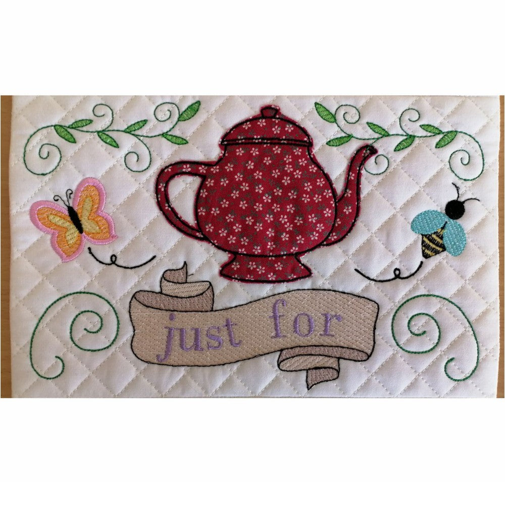 EWV370 - High Tea Just For Me Garden Flag