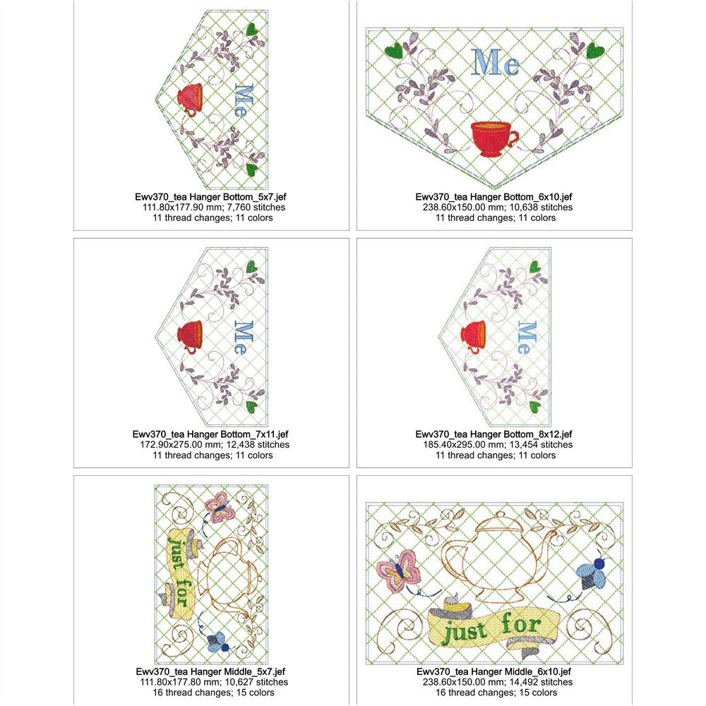EWV370 - High Tea Just For Me Garden Flag