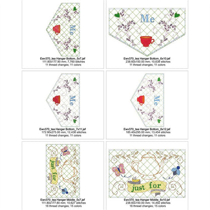 EWV370 - High Tea Just For Me Garden Flag