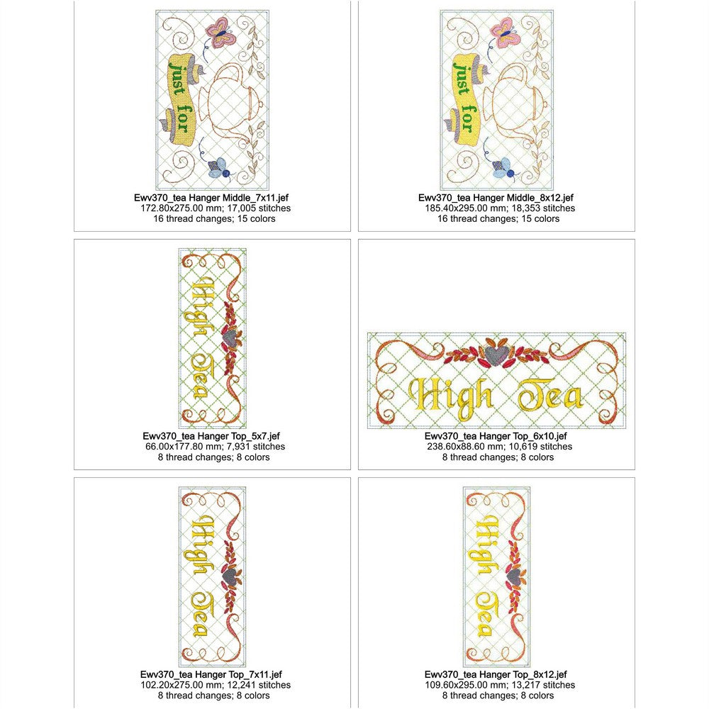 EWV370 - High Tea Just For Me Garden Flag