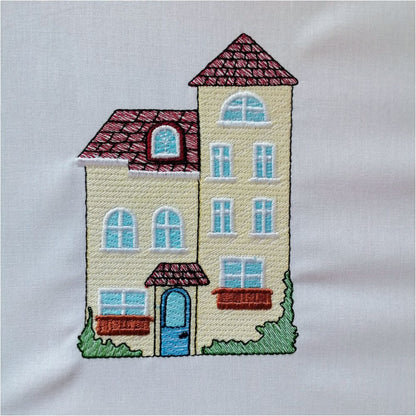 EWV373 - Urban Sketchy Houses