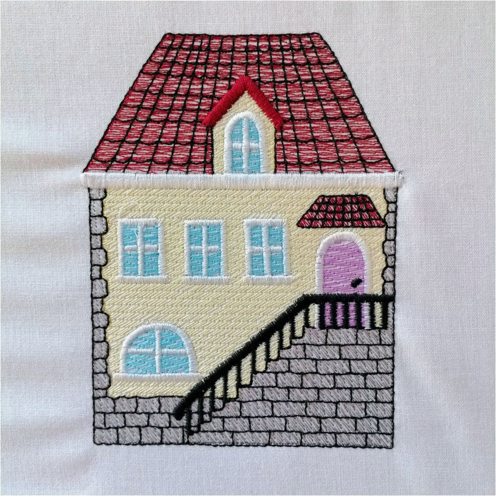 EWV373 - Urban Sketchy Houses
