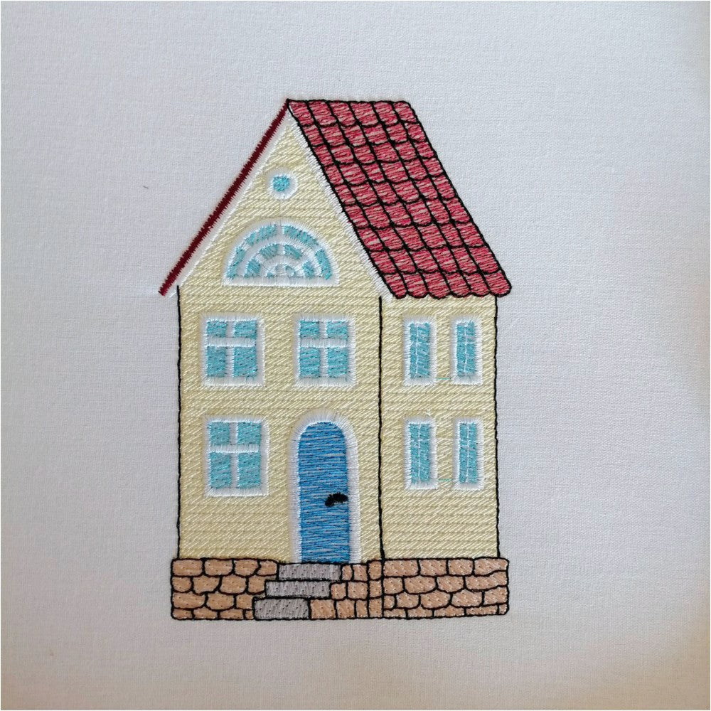 EWV373 - Urban Sketchy Houses