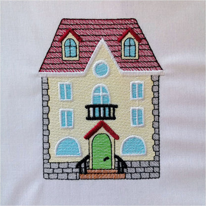 EWV373 - Urban Sketchy Houses