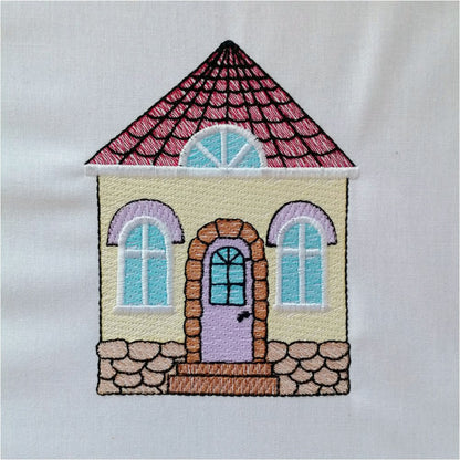 EWV373 - Urban Sketchy Houses