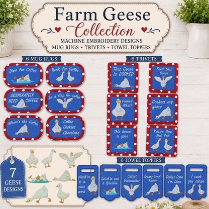EWV377 - Farm Geese Collection