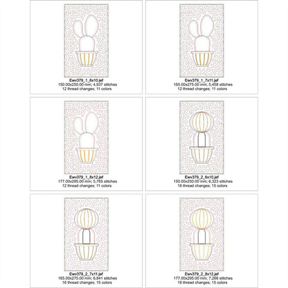 EWV379 - Cactus Table Runner